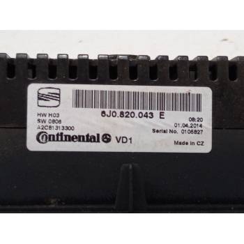 MANDO CLIMATIZADOR 6J0820043E 