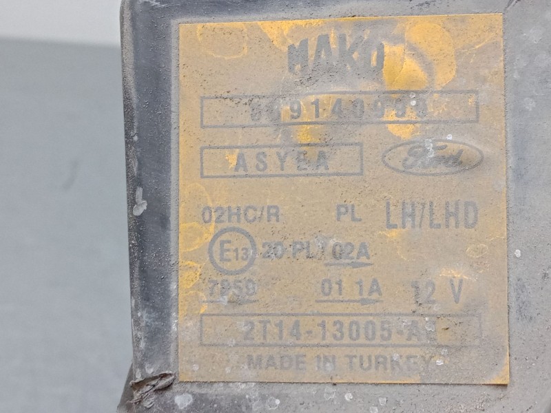 Recambio de faro izquierdo para ford transit connect (p65_, p70_, p80_) 1.8 tdci referencia OEM IAM 2T1413005  