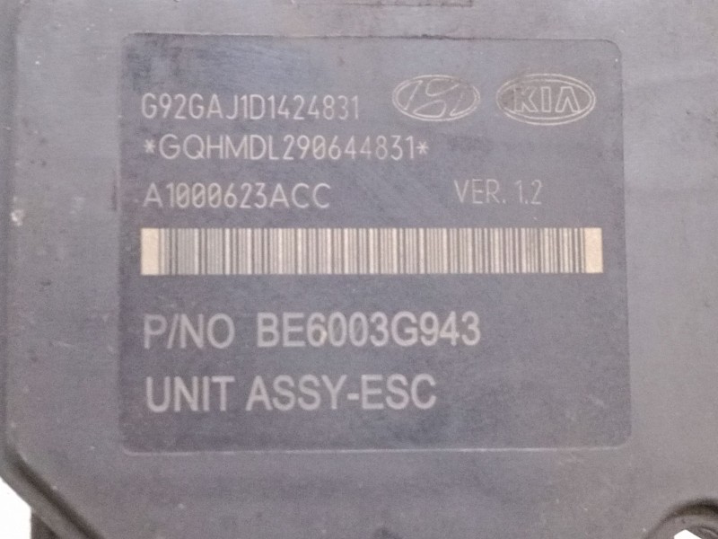 Recambio de abs para kia rio iii (ub) 1.1 crdi referencia OEM IAM 589201W570 BE6003G943 A1000623ACC