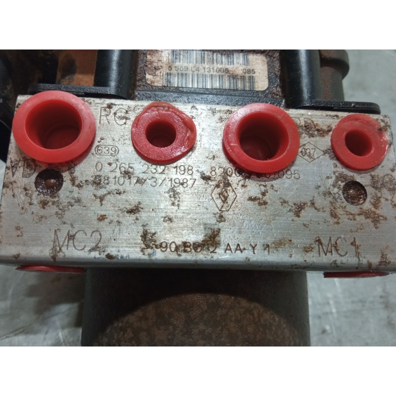Recambio de abs para dacia sandero 1.4 (bs0c, bs0a, bs0g, bs1f, bs0e) referencia OEM IAM 8200756095 0265232198 0265800584