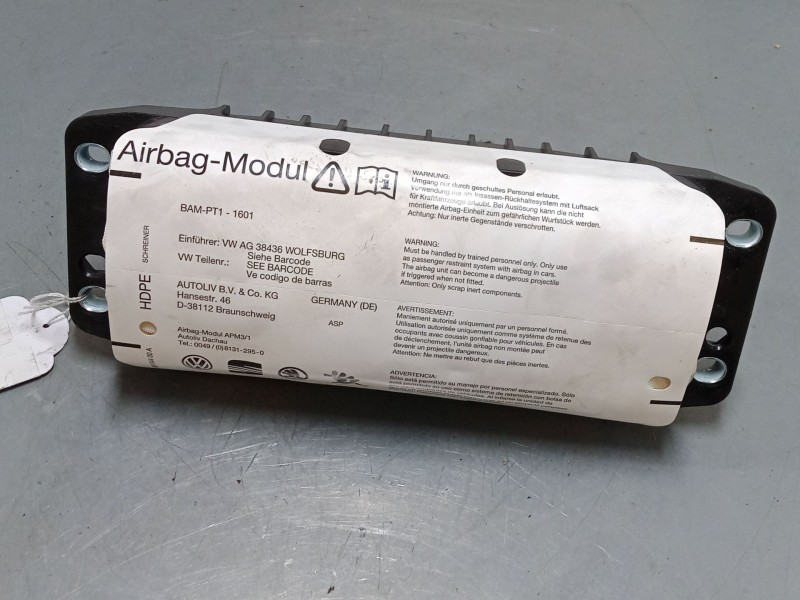 Recambio de airbag salpicadero para volkswagen golf v (1k1) 1.9 tdi referencia OEM IAM 1K0880204L  