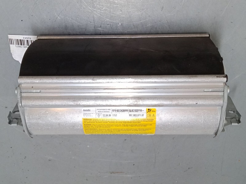 Recambio de airbag salpicadero para porsche cayman (987) s 3.4 referencia OEM IAM 99780307107  601343600G