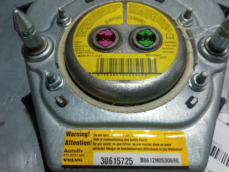 Recambio de airbag volante para volvo v50 (545) 1.8 referencia OEM IAM 30615725  