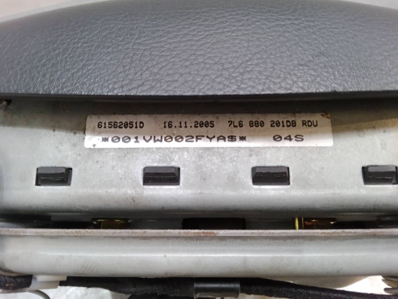 Recambio de airbag volante para volkswagen touareg (7la, 7l6, 7l7) 2.5 r5 tdi referencia OEM IAM 7L6880201DB  