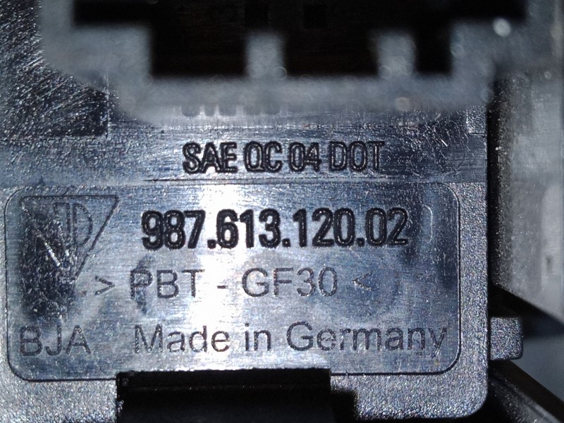 Recambio de warning para porsche cayman (987) s 3.4 referencia OEM IAM 98761312002  