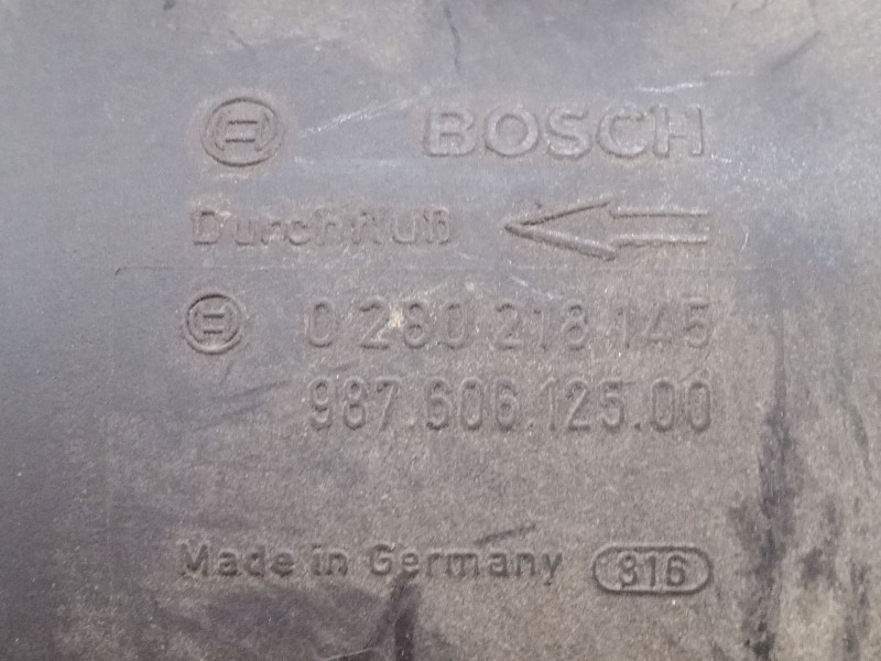 Recambio de caudalimetro para porsche cayman (987) s 3.4 referencia OEM IAM 987606125  