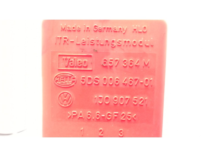 Recambio de resistencia calefaccion para porsche cayman (987) s 3.4 referencia OEM IAM 1J0907521 657364M 5DS00646701