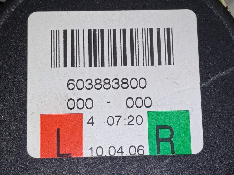 Recambio de cinturon seguridad delantero izquierdo para porsche cayman (987) s 3.4 referencia OEM IAM 603883800  