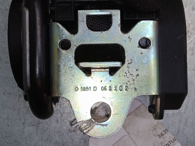 Recambio de cinturon seguridad delantero izquierdo para porsche cayman (987) s 3.4 referencia OEM IAM 603883800  