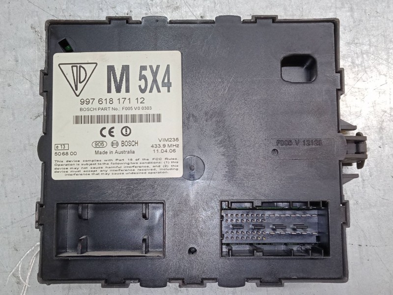 Recambio de modulo confort para porsche cayman (987) s 3.4 referencia OEM IAM 99761817112  