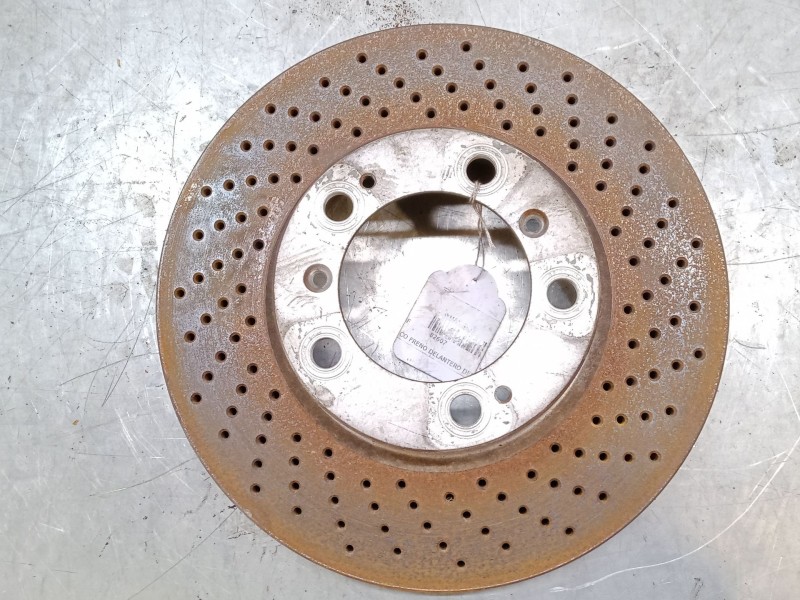 Recambio de disco freno delantero derecho para porsche cayman (987) s 3.4 referencia OEM IAM   