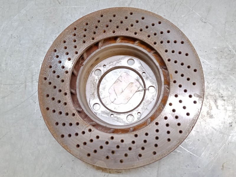 Recambio de disco freno delantero derecho para porsche cayman (987) s 3.4 referencia OEM IAM   