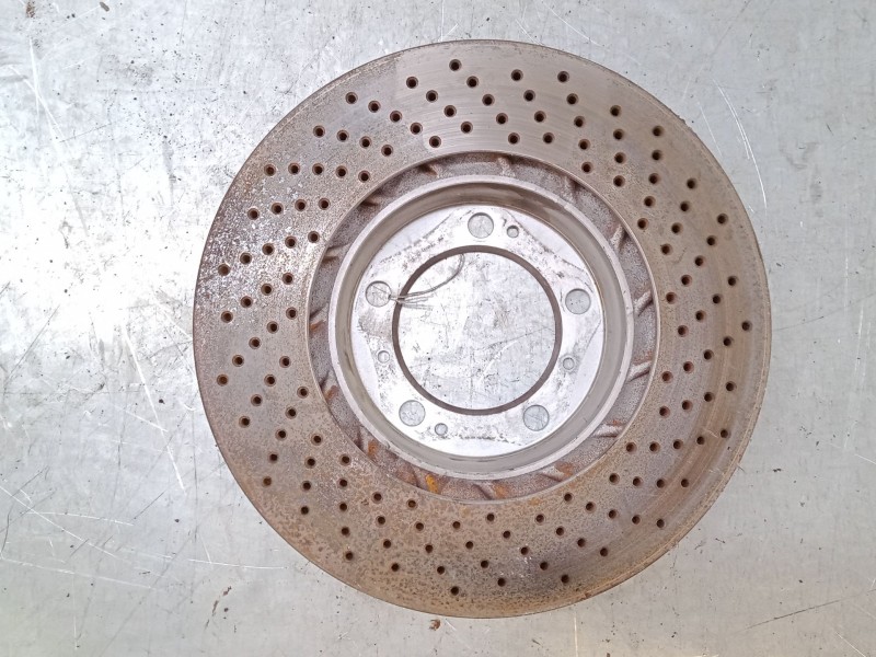 Recambio de disco freno delantero izquierdo para porsche cayman (987) s 3.4 referencia OEM IAM   