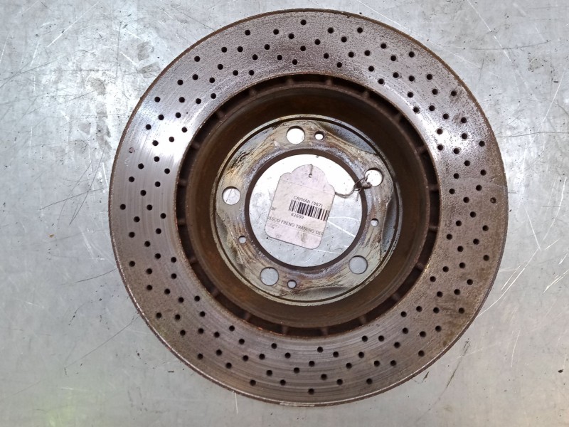 Recambio de disco freno trasero derecho para porsche cayman (987) s 3.4 referencia OEM IAM   