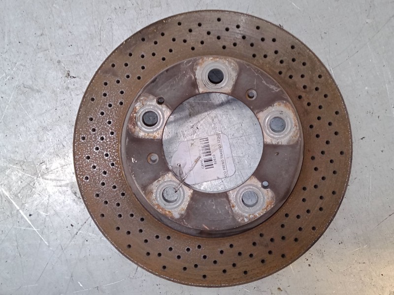 Recambio de disco freno trasero izquierdo para porsche cayman (987) s 3.4 referencia OEM IAM   