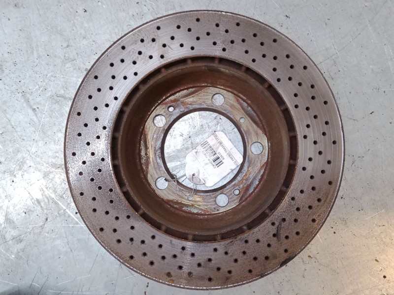 Recambio de disco freno trasero izquierdo para porsche cayman (987) s 3.4 referencia OEM IAM   