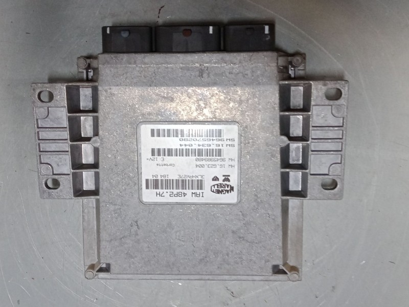 Recambio de centralita motor uce para citroën c2 (jm_) 1.1 referencia OEM IAM 9645989480  