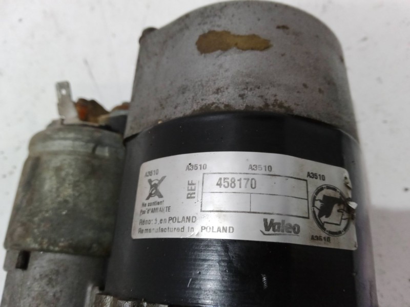 Recambio de motor arranque para nissan micra c+c iii (k12) 1.4 16v referencia OEM IAM 458170  