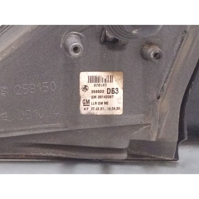 Recambio de retrovisor derecho para opel astra g hatchback (t98) 2.0 dti 16v (f08, f48) referencia OEM IAM   