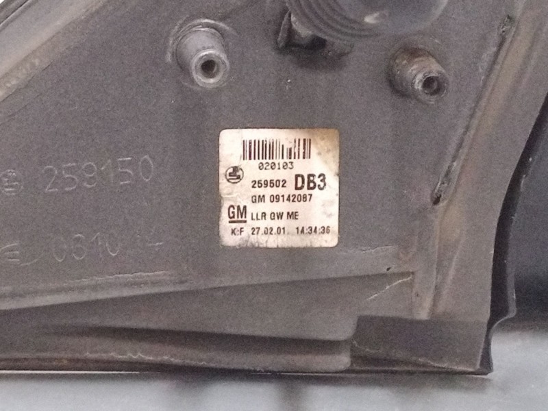 Recambio de retrovisor derecho para opel astra g hatchback (t98) 2.0 dti 16v (f08, f48) referencia OEM IAM   