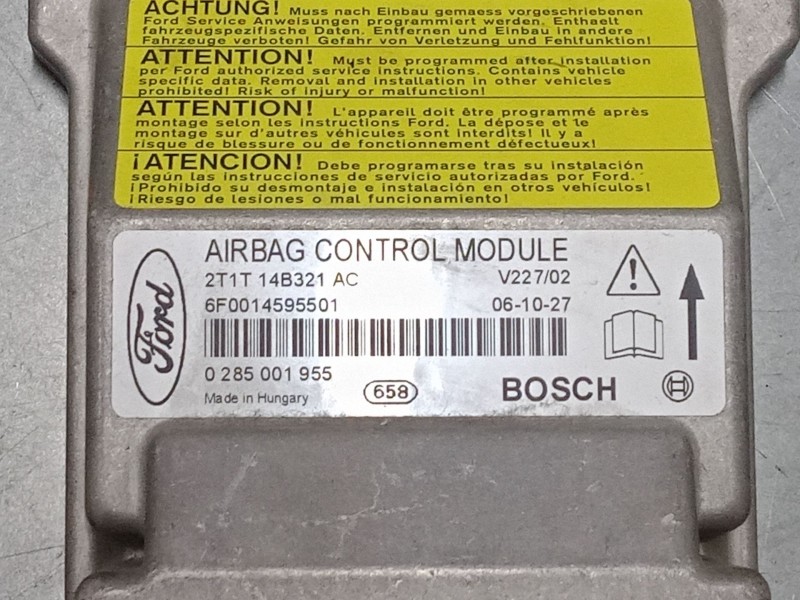 Recambio de centralita airbag para ford tourneo connect 1.8 tdci referencia OEM IAM   
