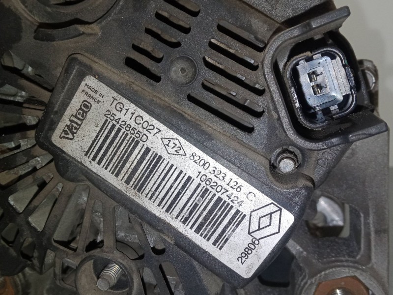 Recambio de alternador para dacia logan (ls_) 1.6 16v (ls09, ls0l, ls0m, ls0p, ls0v, ls18, ls1s, ls1v,... referencia OEM IAM 820