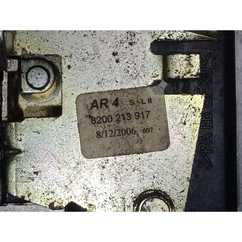 Recambio de cerradura puerta delantera derecha para dacia logan (ls_) 1.6 16v (ls09, ls0l, ls0m, ls0p, ls0v, ls18, ls1s, ls1v,..