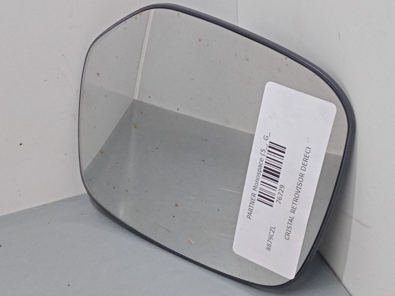 Recambio de cristal retrovisor derecho para peugeot partner monospace (5_, g_) 1.9 d referencia OEM IAM   