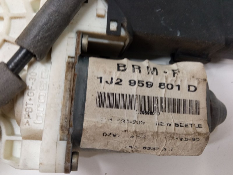 Recambio de elevalunas electrico derecho 3p para volkswagen new beetle (9c1, 1c1) 2.0 referencia OEM IAM 1J2959801D  