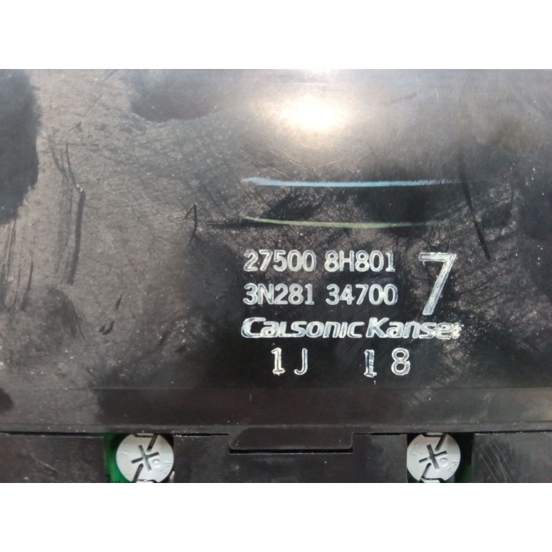 Recambio de mando climatizador para nissan x-trail i (t30) 2.2 di 4x4 referencia OEM IAM 275008H801  