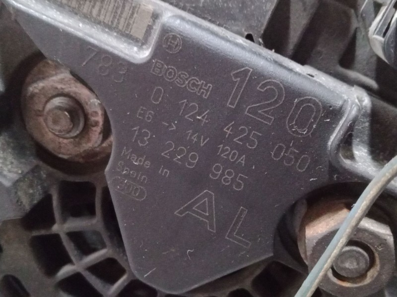 Recambio de alternador para opel astra h twintop (a04) 1.8 (l67) referencia OEM IAM 13229985  0124425050