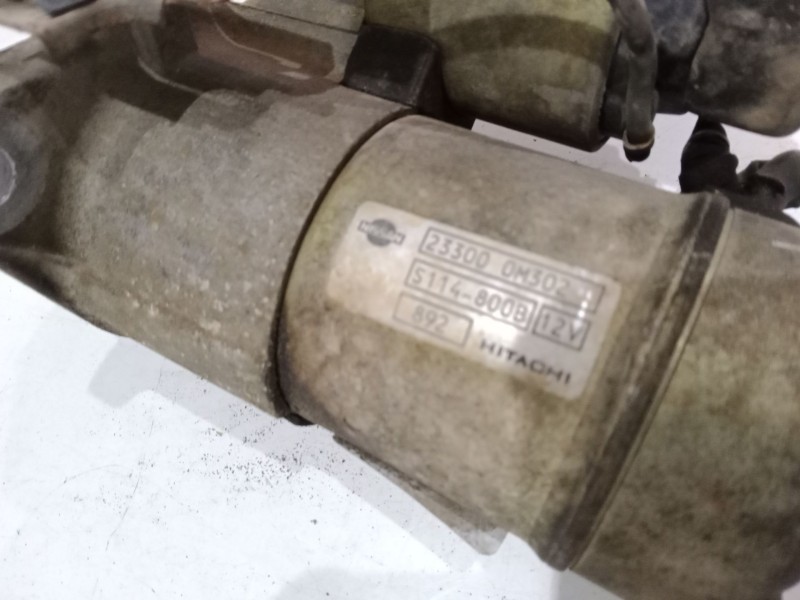 Recambio de motor arranque para nissan almera i hatchback (n15) 1.6 referencia OEM IAM 233000M302 S114-800B 