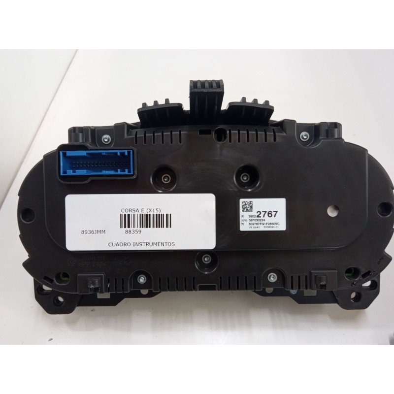Recambio de cuadro instrumentos para opel corsa e (x15) 1.3 cdti (08, 68) referencia OEM IAM 367030224  