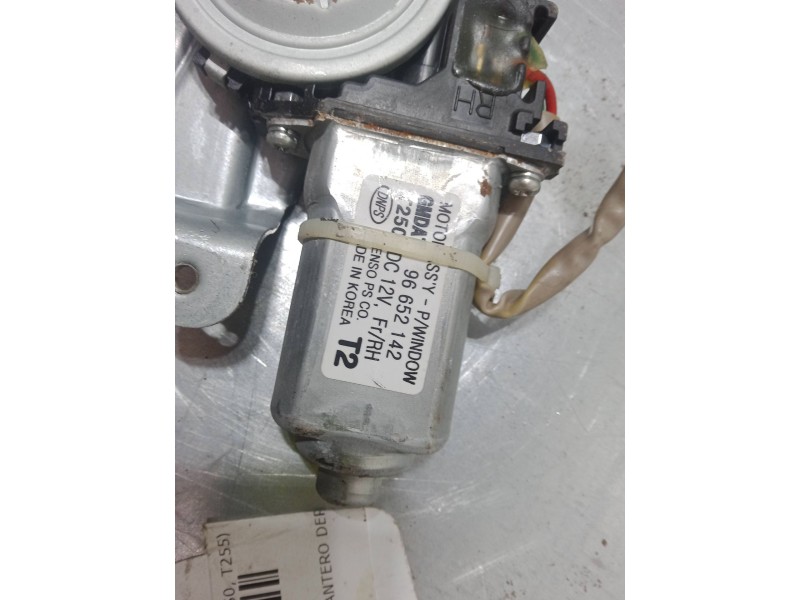 Recambio de elevalunas electrico delantero derecho para chevrolet aveo / kalos sedán (t250, t255) 1.4 referencia OEM IAM 9665214