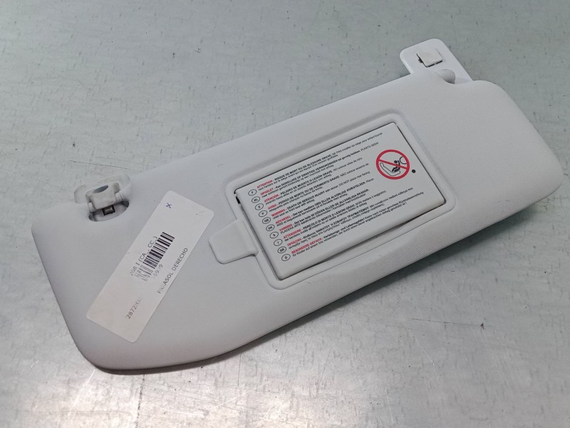 Recambio de parasol derecho para peugeot 208 i (ca_, cc_) 1.2 vti 82 referencia OEM IAM   