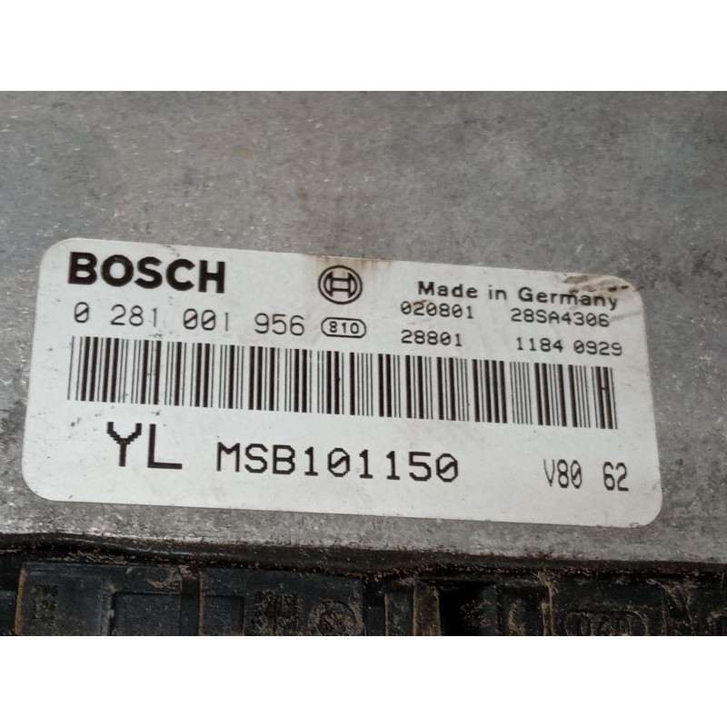 Recambio de centralita motor uce para mg mg zr 2.0 td referencia OEM IAM 0281001956 YLMSB101150 28SA4306