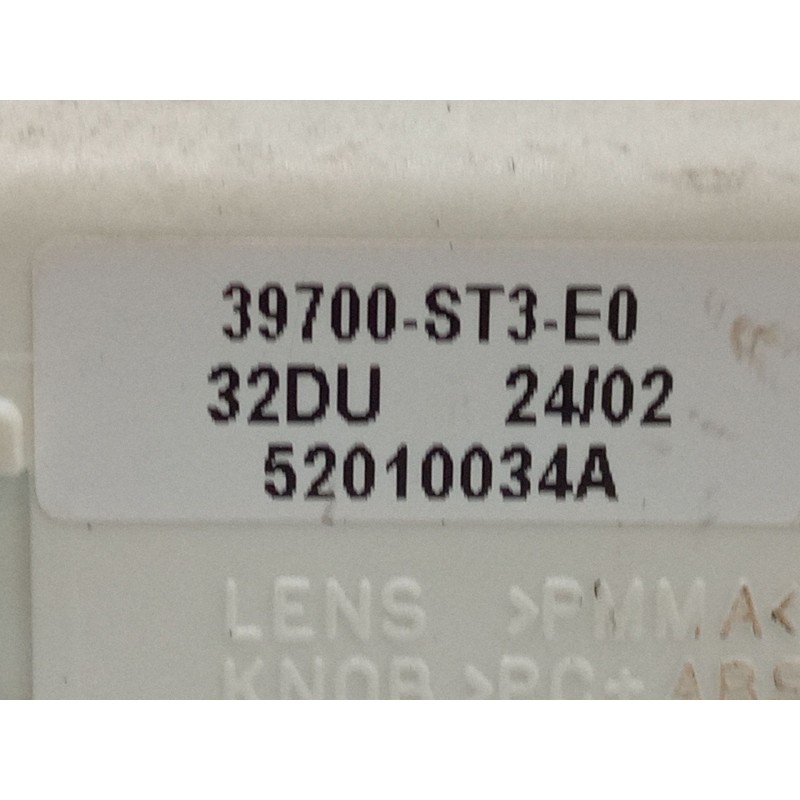 Recambio de pantalla interior reloj para mg mg zr 2.0 td referencia OEM IAM 39700ST3E0  