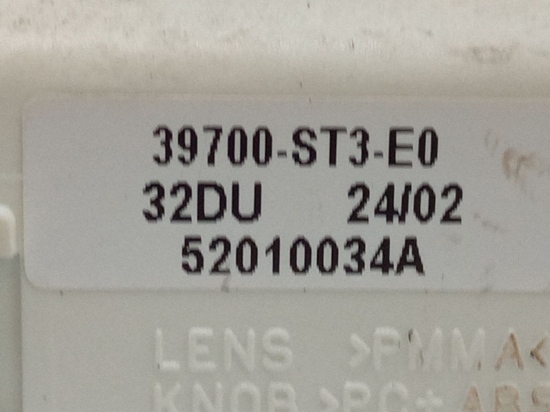 Recambio de pantalla interior reloj para mg mg zr 2.0 td referencia OEM IAM 39700ST3E0  