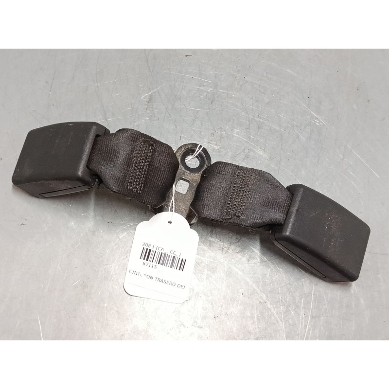 Recambio de anclaje cinturon trasero derecho para peugeot 208 i (ca_, cc_) 1.2 vti 82 referencia OEM IAM   