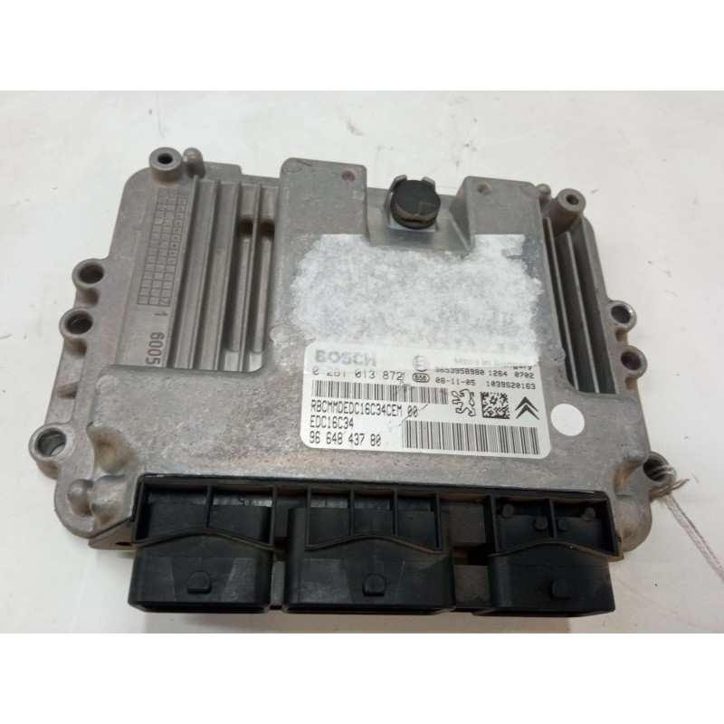 Recambio de centralita motor uce para citroën c4 i (lc_) 1.6 hdi referencia OEM IAM 9664843780 EDC16C34 0281013872