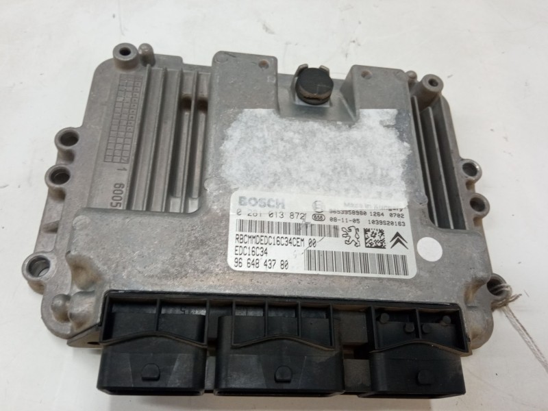 Recambio de centralita motor uce para citroën c4 i (lc_) 1.6 hdi referencia OEM IAM 9664843780 EDC16C34 0281013872