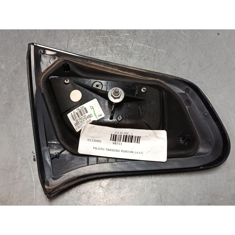 Recambio de piloto trasero porton derecho para citroën c3 ii (sc_) 1.2 vti 82 referencia OEM IAM 9685225480   Recambio de piloto trasero porton derecho para citroën c3 ii (sc_) 1.2 vti 82 referencia OEM IAM 9685225480