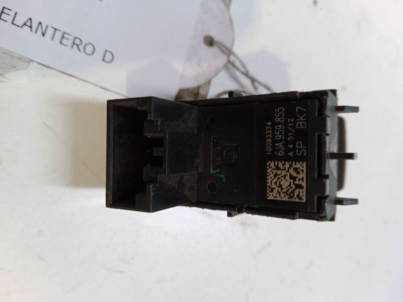 Recambio de mando elevalunas delantero derecho para seat toledo iv (kg3) 1.6 tdi referencia OEM IAM 6JA959855  