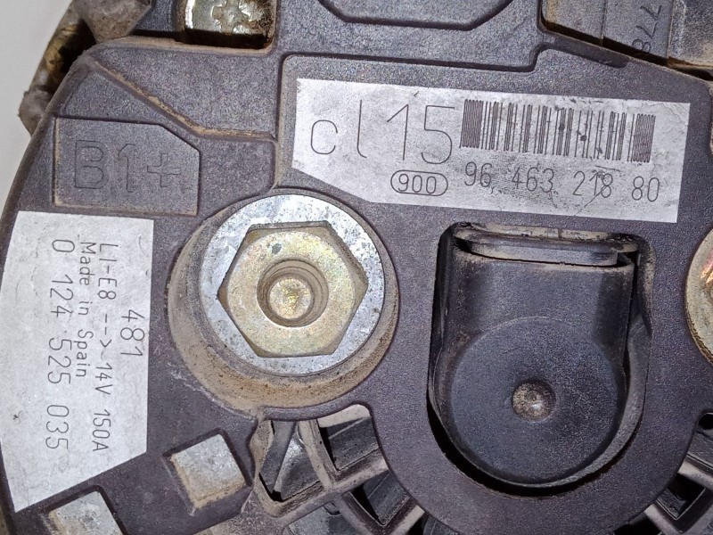 Recambio de alternador para peugeot 607 (9d, 9u) 2.2 hdi referencia OEM IAM 9646321880  0124525035