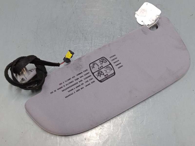 Recambio de parasol derecho para peugeot 607 (9d, 9u) 2.2 hdi referencia OEM IAM    Recambio de parasol derecho para peugeot 607 (9d, 9u) 2.2 hdi referencia OEM IAM