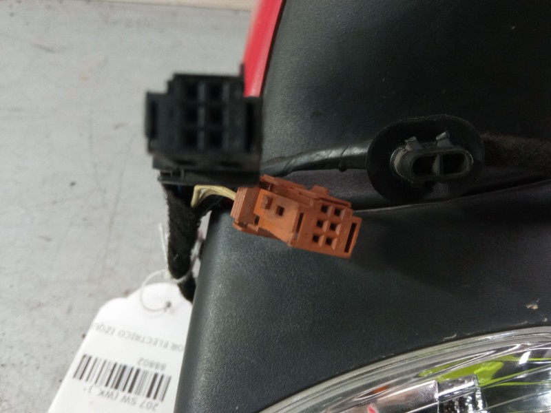 Recambio de retrovisor electrico izquierdo para peugeot 207 sw (wk_) 1.6 hdi referencia OEM IAM 96806498XT  
