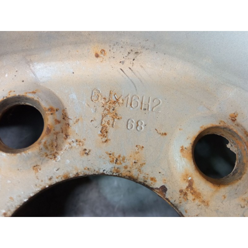 Recambio de llanta chapa 16´´ para citroën jumpy i (u6u_) 2.0 hdi 95 referencia OEM IAM 6JX16H2 ET 68   Recambio de llanta chapa 16´´ para citroën jumpy i (u6u_) 2.0 hdi 95 referencia OEM IAM 6JX16H2 ET 68
