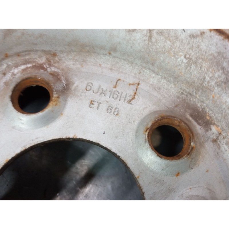 Recambio de llanta chapa 16´´ para citroën jumpy i (u6u_) 2.0 hdi 95 referencia OEM IAM 6JX16H2 ET 68   Recambio de llanta chapa 16´´ para citroën jumpy i (u6u_) 2.0 hdi 95 referencia OEM IAM 6JX16H2 ET 68