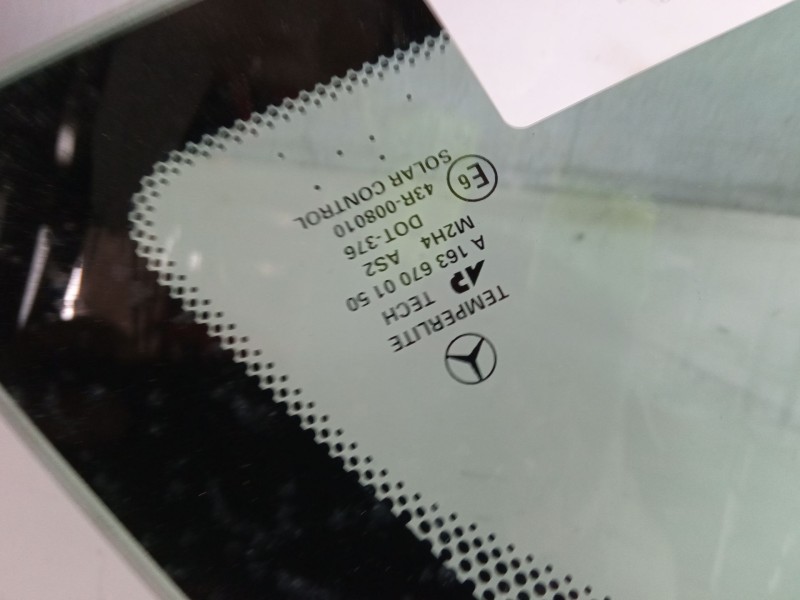 Recambio de luna maletero izquierda para mercedes-benz clase m (w163) ml 55 amg (163.174) referencia OEM IAM 1638201342  CON MOT Recambio de luna maletero izquierda para mercedes-benz clase m (w163) ml 55 amg (163.174) referencia OEM IAM 1638201342  CON MOT