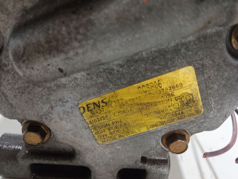 Recambio de compresor a/a para fiat punto (188_) 1.4 referencia OEM IAM 5A7875000   Recambio de compresor a/a para fiat punto (188_) 1.4 referencia OEM IAM 5A7875000